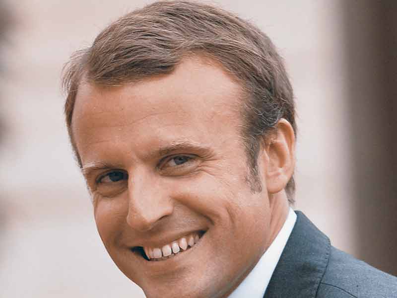 Greffe cheveux Emmanuel Macron