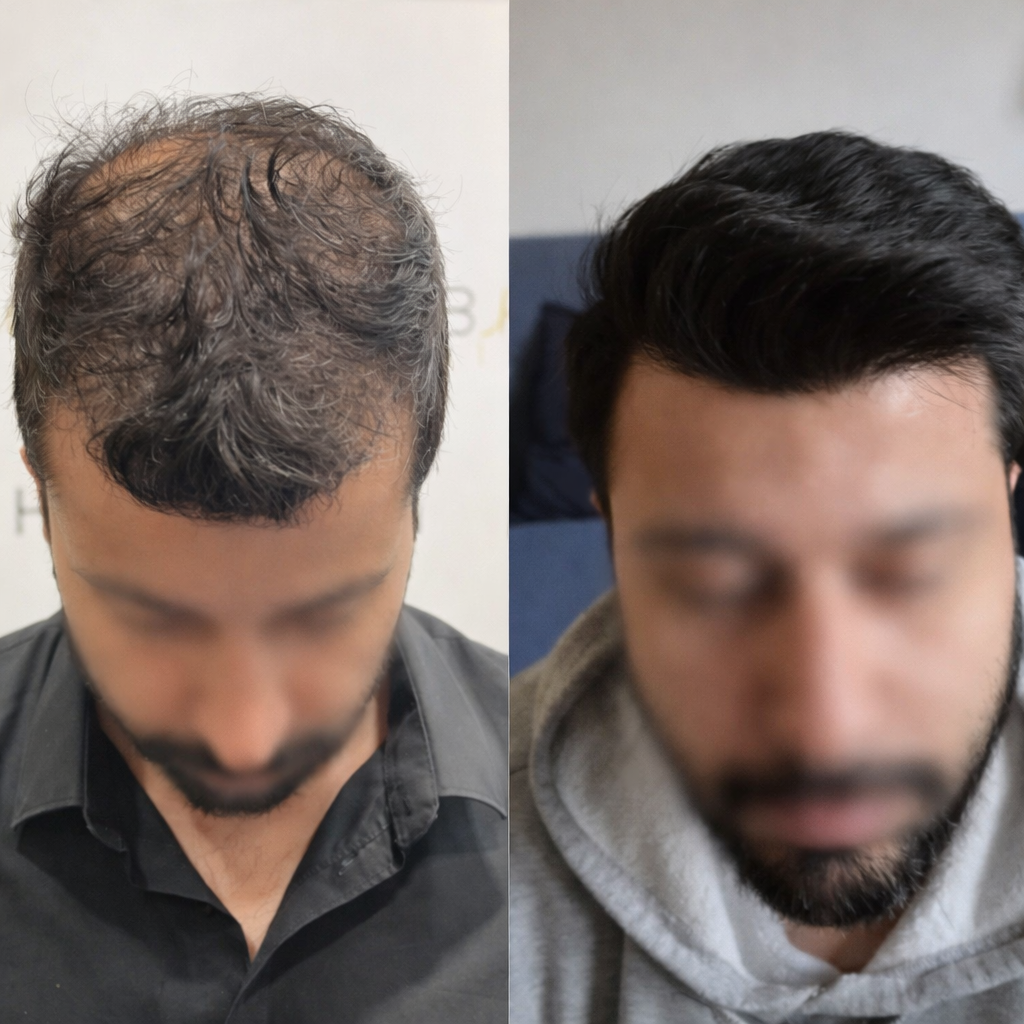 4000 greffons greffe de cheveux resultat turquie 2