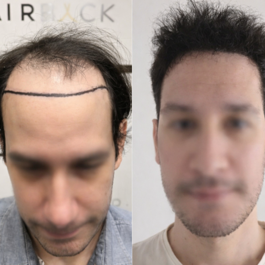 4000 greffons greffe de cheveux resultat turquie 3