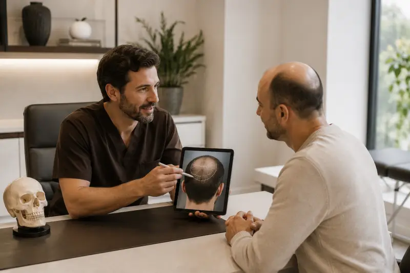 Image - Patient consulting for HBC France