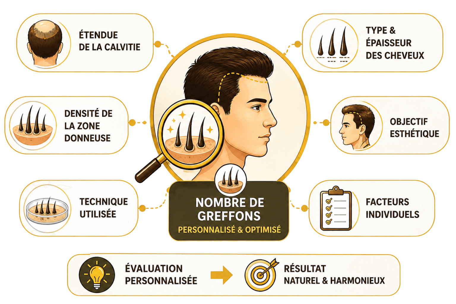Les Facteurs Qui Influencent Le Nombre De Greffons Nécessaires