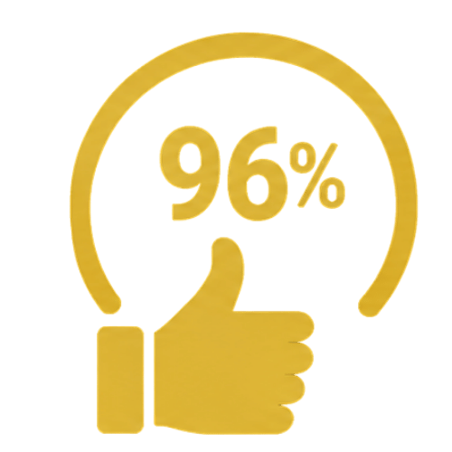 Icon - 96% de patients satisfaits