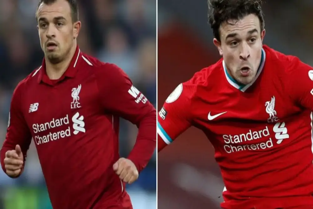 Image Greffe de cheveux chez les footballeurs celebres Xherdan Shaqiri